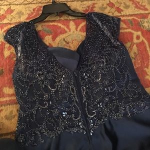 MONTAGE By Mon Cher ask $400 navy size 14 pd $650